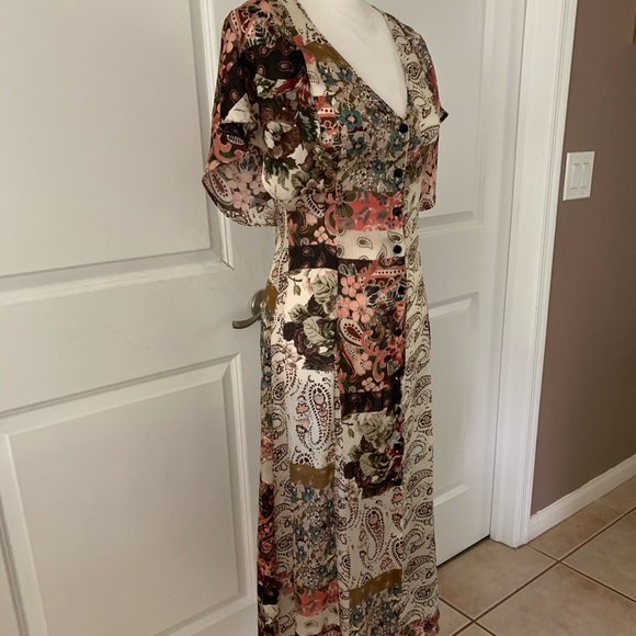 ZARA DENIM midi dress - Picture 11 of 16